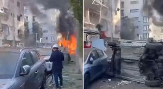 Görüntüler bugün Tel Aviv'den! Şehir mahşer yerine döndü