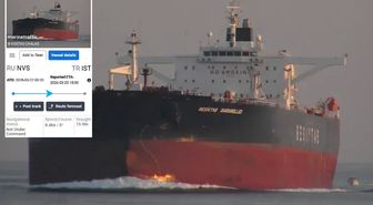140 bin ton petrol yüklü Türk tankerine dron isabet etti