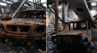70 lüks araç küle döndü! Zarar inanılmaz boyutta