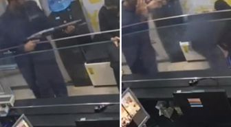 Silahıyla oynayan güvenlik görevlisi müşteriyi vurdu