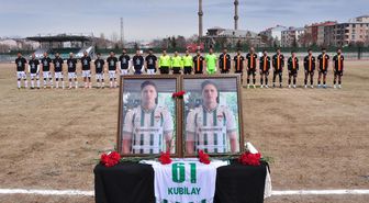 Kars 36 Spor, silahlı saldırıda hayatını kaybeden Kubilay Kaan Kundakçı'yı andı