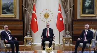 MİT Başkanı Kalın, Hamas Heyeti ile Görüştü
