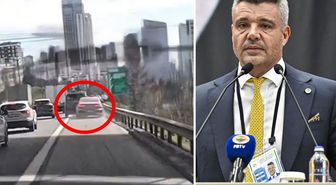 Facia ucuz atlatılmış! Sadettin Saran’ın yaptığı kazanın görüntüleri ortaya çıktı