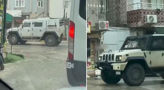 Nusaybin'de dikkat çeken hareketlilik! NATO konvoyu böyle görüntülendi