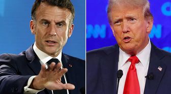 Macron'dan kendisini eşi üzerinden hedef alan Trump'a olay yanıt