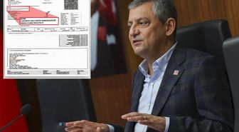 CHP, Özgür Özel'in bindiği makam aracının dekontunu paylaştı