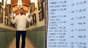 Danilo Zanna’nın restoran fiyatları tartışma yarattı! Menüdeki rakamlar ikiye böldü