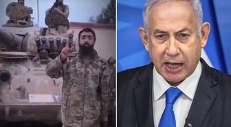 Suriye askerleri Netanyahu'yu tehdit etti: Büyük İsrail hayalin seni uçuruma sürükleyen bir rüyadır
