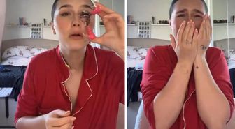 Makyaj videoları çekerken kirpiklerini kaybetti