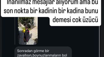 Yıldız futbolcunun eşi gelen mesajı paylaşı isyan etti