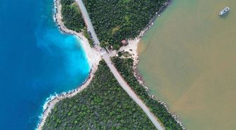 Görüntü Amazonlar'dan değil! Şaşkınlık yaratan manzara
