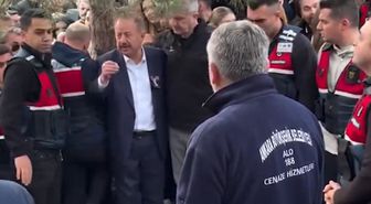 Kürt Ahmet'in cenazesinde dikkat çeken uyarı: Tokalaşmaya çalışmayın