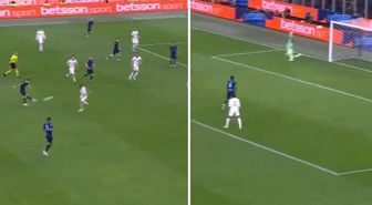 Hakan Çalhanoğlu'nun orta sahadan gol attığı maçta Inter, Roma'yı 5-2 yendi