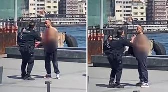 Fatih’te büfeden aldığı döner bıçağıyla kendisini yaraladı
