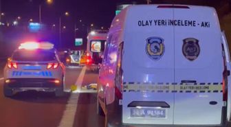 Sultanbeyli TEM Otoyolu'nda taksinin çarptığı yaya hayatını kaybetti