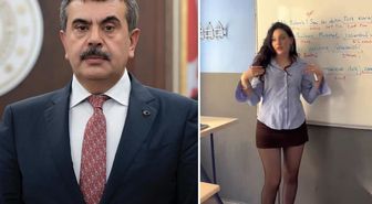 Kadın öğretmenin videosunu izleyenler Bakan Tekin'i etiketledi