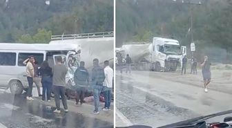 Burdur'da feci kaza: 7 ölü, 3 yaralı
