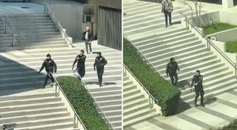 Teröristlerle çatışan polislerle dalga geçmişlerdi! O şahısların çalıştığı firmadan açıklama var