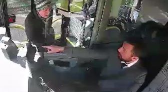Otobüs şoförü yaptığı hareketle gönülleri fethetti