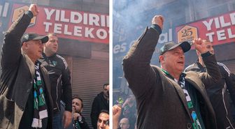 Recep Durul'dan flaş hareket! Galatasaray aleyhine yapılan küfürlü tezahürata eşlik etti
