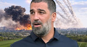 Arda Turan'ın maçında hava saldırısı alarmı! Karşılaşma durdu