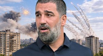 Arda Turan'ın maçında hava saldırısı alarmı! Karşılaşma durdu