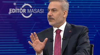 Canlı yayına damga vuran an! Bakan Fidan aniden frene bastı: Burada durayım ben