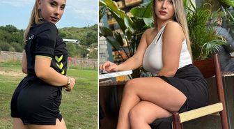 Aylık geliri dudak uçuklatmıştı! Gözaltına alınan eski hakem Elif Karaarslan'dan ilk görüntü