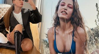 Serenay Sarıkaya gözlükleriyle dikkat çekti