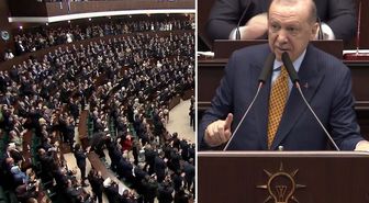 Cumhurbaşkanı Erdoğan'ın Netanyahu'nun tehditlerine yanıtı ayakta alkışlandı