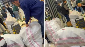 Taksim’de sahte ayakkabı baskını! Görüntüleri 100 bin takipçili hesabından paylaştı