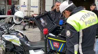 Kaldırımdan kaçtı, 500 bin liradan oldu