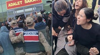 Gülistan Doku soruşturmasında adliyenin önü karıştı: Anne hastaneye kaldırıldı