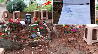 Yan yana toprağa verilen öğrencilerin mezarında depremzede anneden yürek dağlayan not
