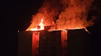 Nazilli’de korku dolu gece: 46 öğrenci alevlerin arasından çıktı