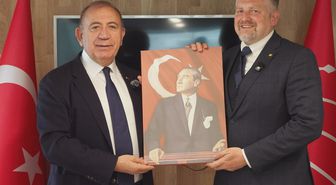 CHP'li Gürsel Tekin dünyada tanınmayan ülkenin cumhurbaşkanını ağırladı
