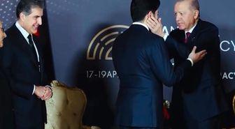 Erdoğan, Barzani'nin oğlunu çok sevdi