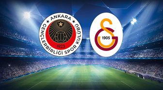 Gençlerbirliği-Galatasaray mücadelesinin ilk 11'leri belli oldu! Yıldız isim kadroda yok