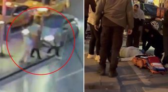 Bayılan sürücü direğe çarptı, direk yayayı ezdi! Yaşam savaşı veriyor