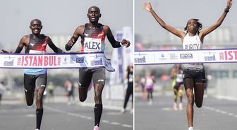 21. İstanbul Yarı Maratonu'nu kazananlar belli oldu! Kenyalı ikizler zirvede