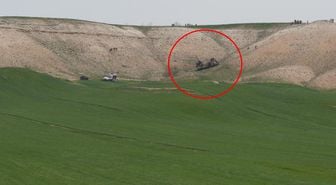 Ankara’da düşen helikopterden ilk görüntü