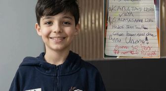 Okul saldırısında öldürülen minik Adnan'ın odasına astığı not: Çalışan sefil olmaz, bunu unutma