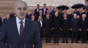 106 yıllık gurur! Devlet erkanı Anıtkabir'i ziyaret etti