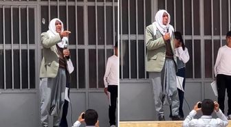 Şanlıurfa’daki 23 Nisan törenine damga vuran an: Atatürk...