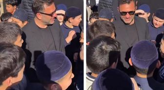 Kur'an kursu öğrencileriyle bir araya gelen Okan Buruk, dua istedi