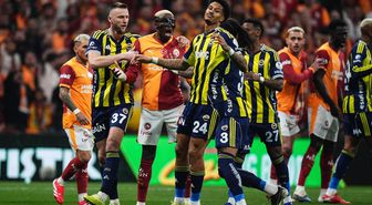 Dev derbide topun oyunda kaldığı süre şaka gibi