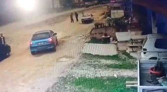 Önce konuştu, sonra çarptı: O anlar kameraya yansıdı