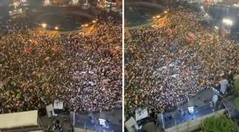 İran'ın başkenti Tahran'da bugüne kadarki en büyük gösteri