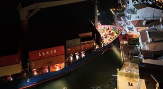 İstanbul Boğazı'nda facianın eşiğinden dönüldü