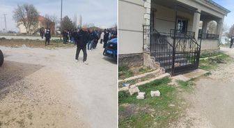Tartıştığı eşini öldürüp, aynı silahla intihar etti